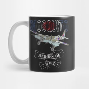 De Havilland Mosquito WWII Airplane - Original Design Mug